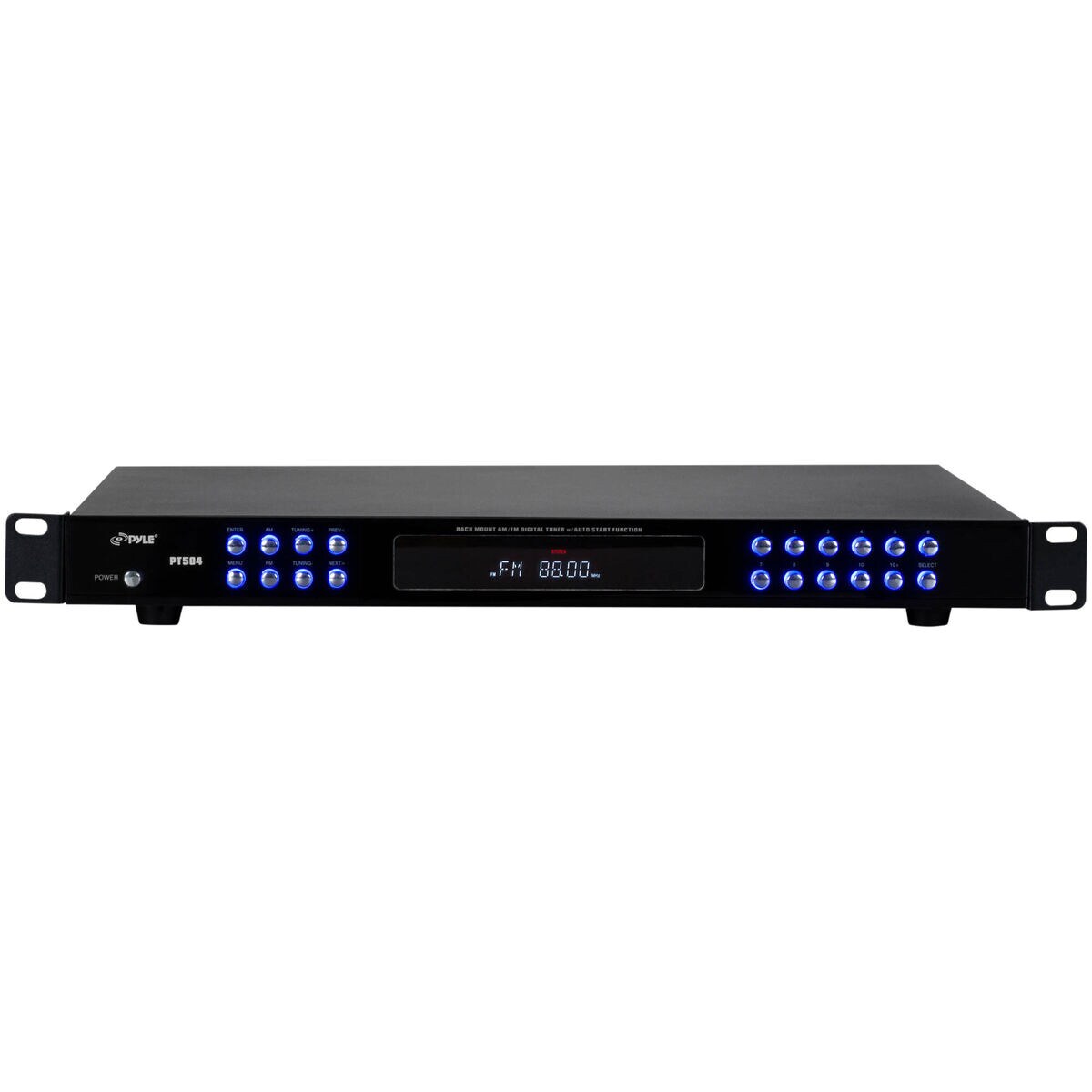 Pyle PT504 Rack Mount AM/FM Digital Tuner